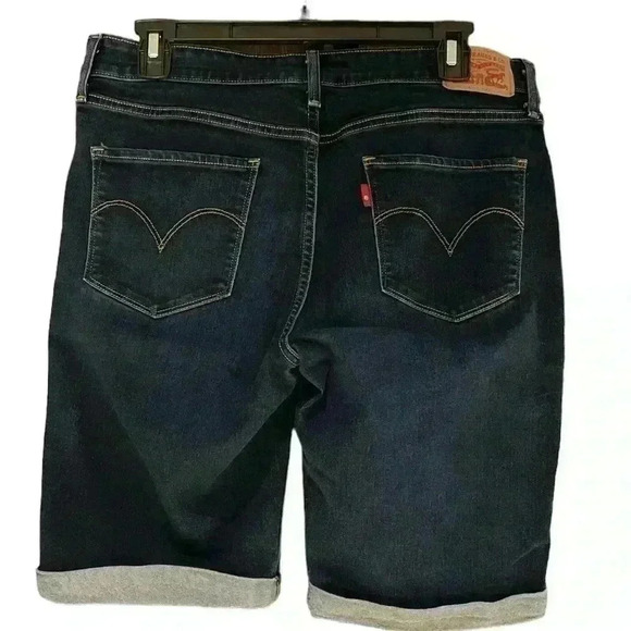 Levi’s Bermuda Short Dark Wash Size 30 - Picture 1 of 9